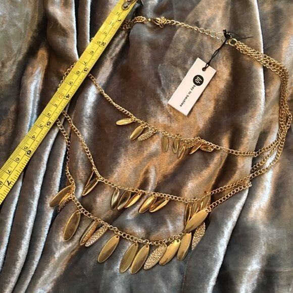 Reversible Gold Three layer Necklace! - Picture 4 of 7